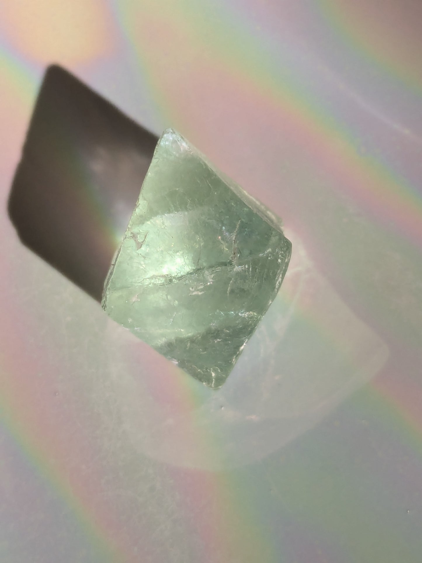 Fluorite Natural Octahedron Small (green)