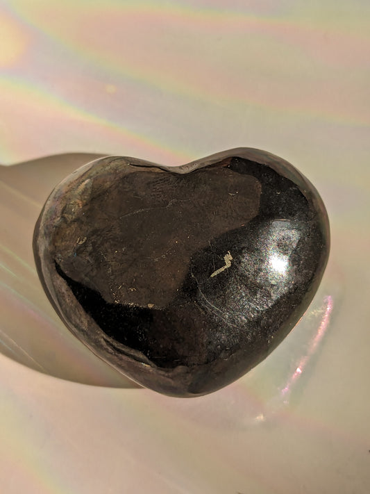 Shungite Heart