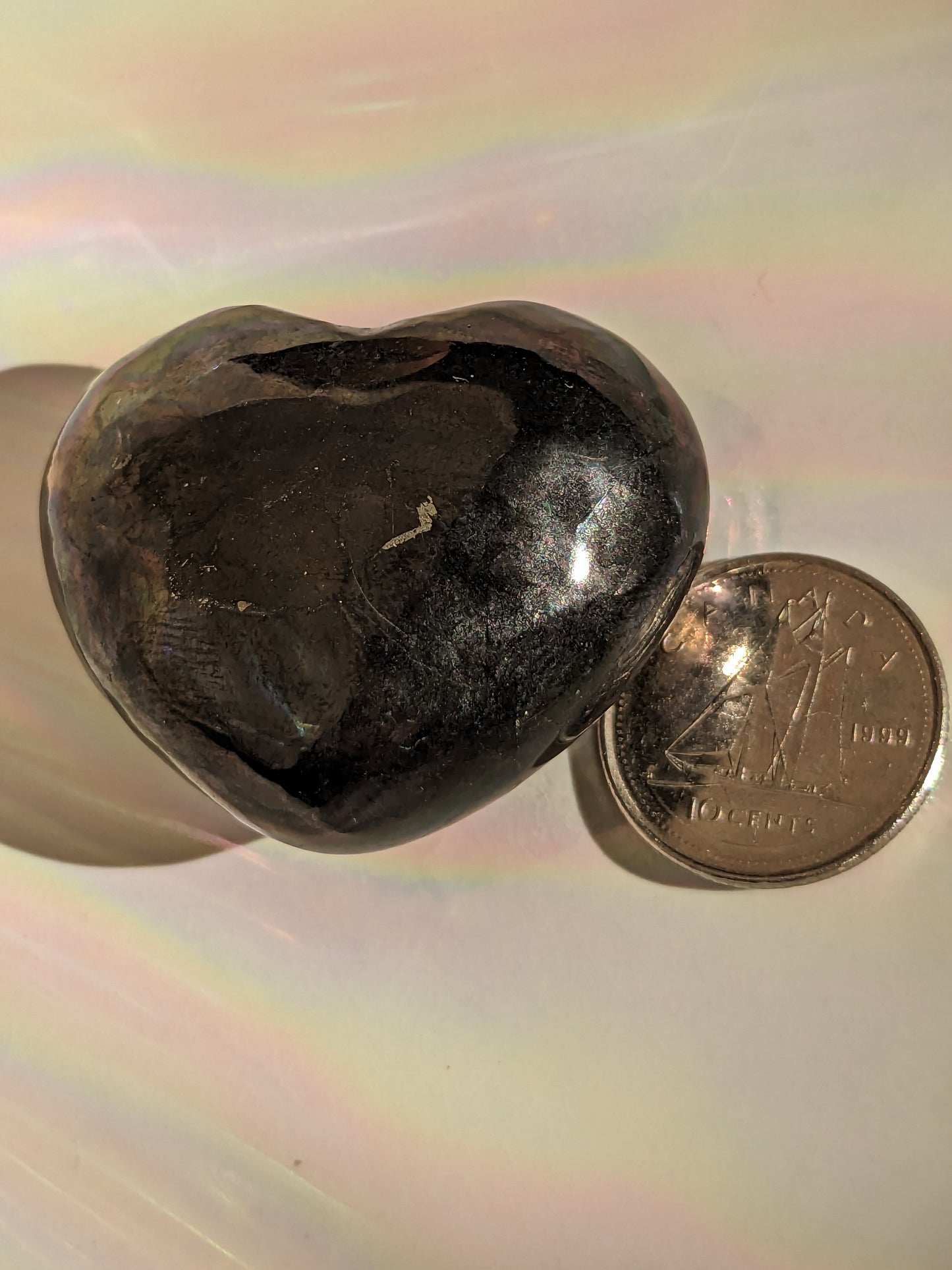 Shungite Heart