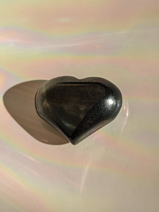 Hematite Mini Heart