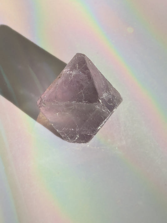 Fluorite Natural Octahedron Small (purple)