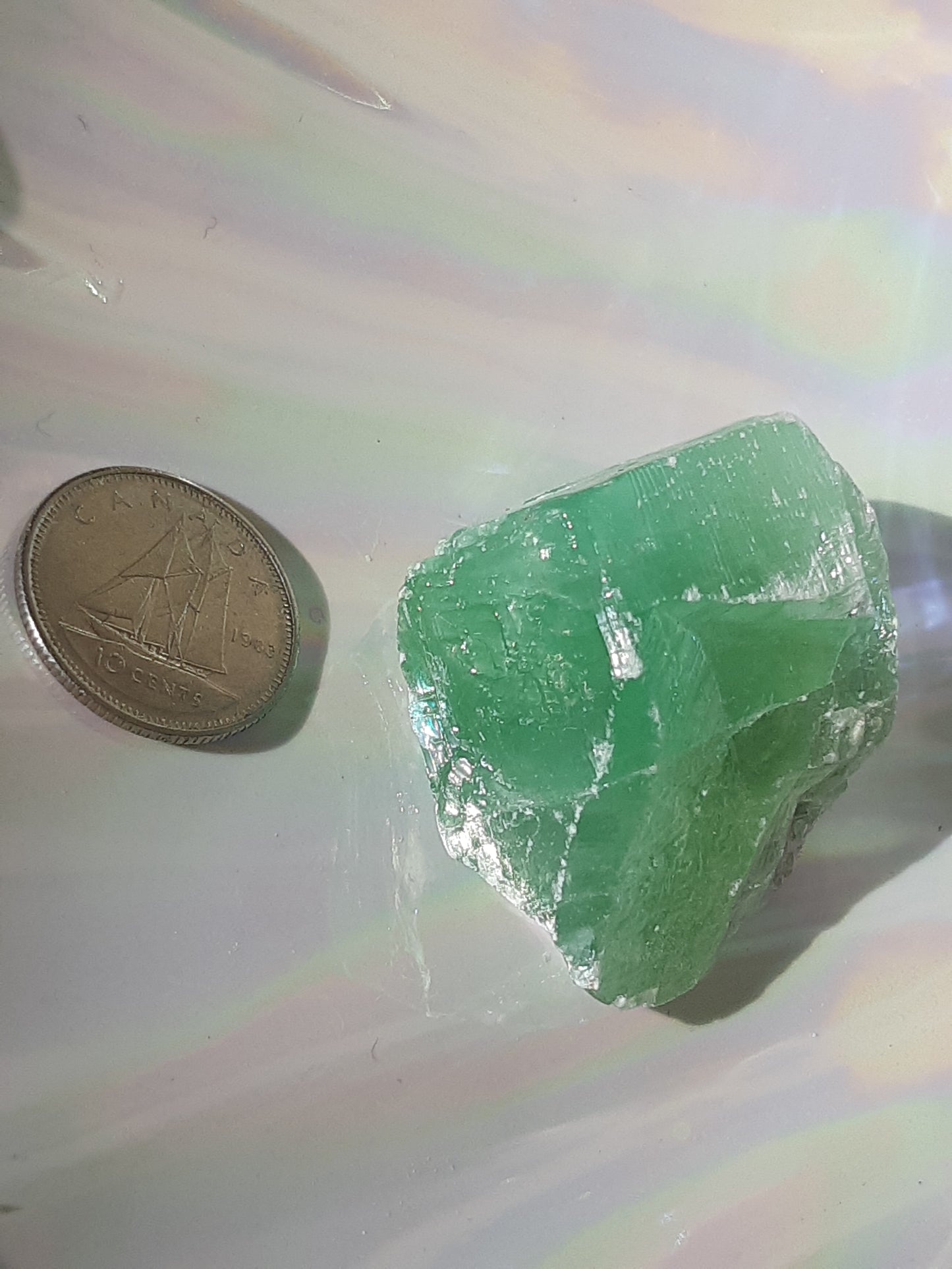 Green Calcite (raw)